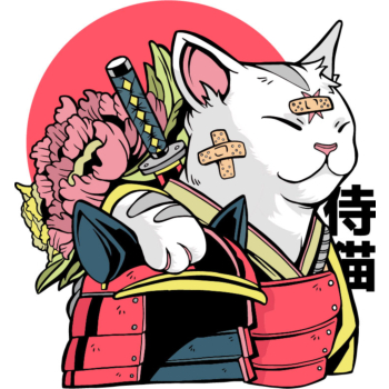 Samurai Cat