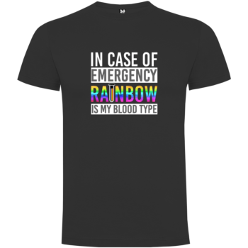 LGBTQ+ - In Case Of Emergency Raibow Is My Blood Type
