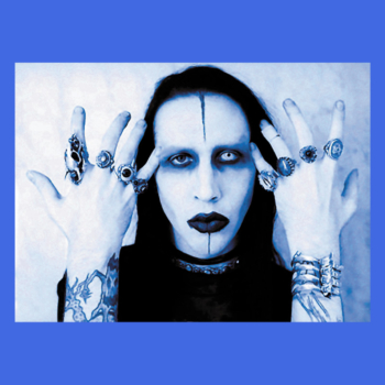 Marilyn Manson - Portrait Stamp 3