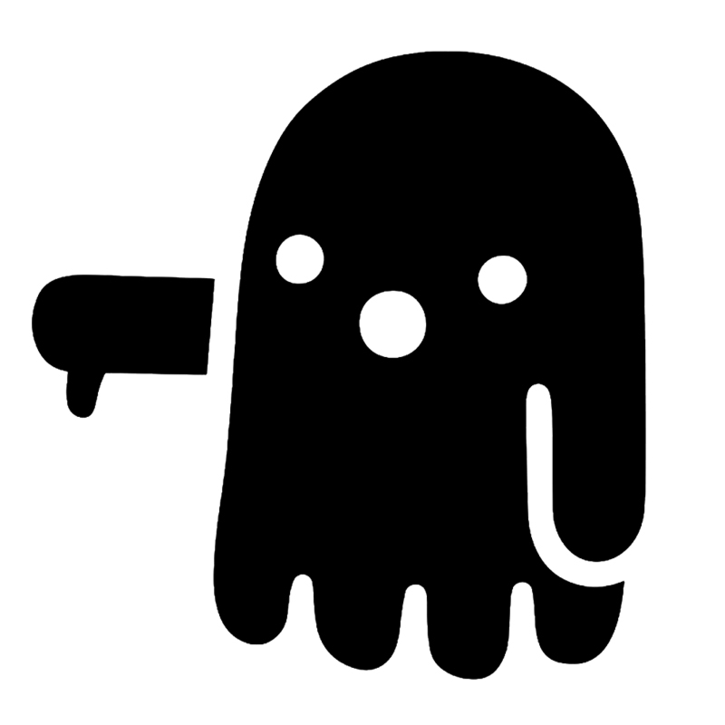 Boo ghost - Στάμπα φαντάσμα για μπλουζάκια | Tshirtakias