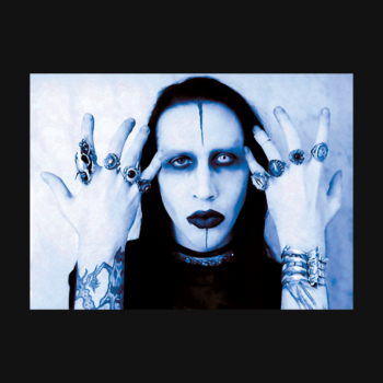 Marilyn Manson - Portrait Stamp 3