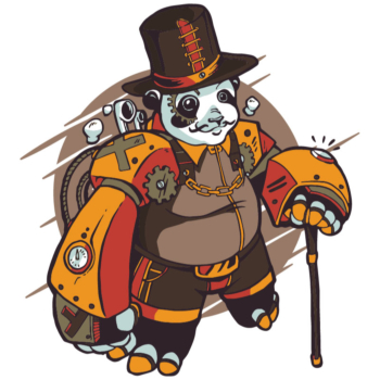 Steampunk Panda